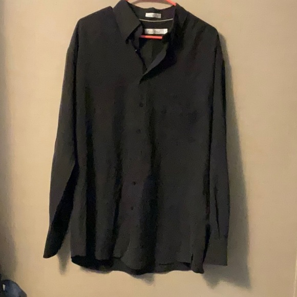 Gray Casual Button Down Shirt Tailored Fit - Picture 1 of 7